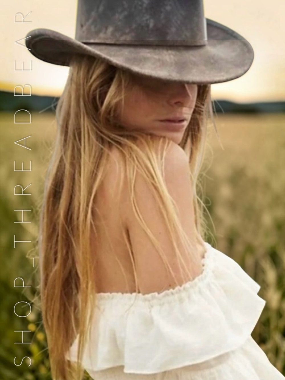 NWT ✵☽Free People☾✵ Ivory Off Shoulder Long Sleeve Prairie · Peasant Top | Small
